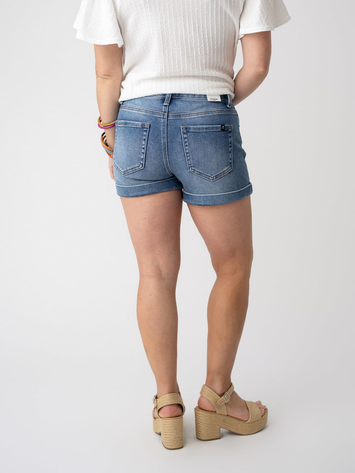 J21 Eleven High Rise Cuffed Shorts