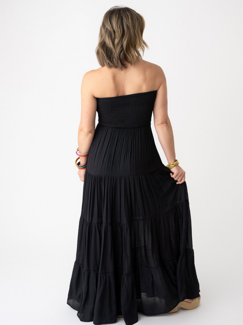 Sassy Strapless Maxi