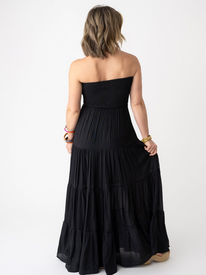 Sassy Strapless Maxi