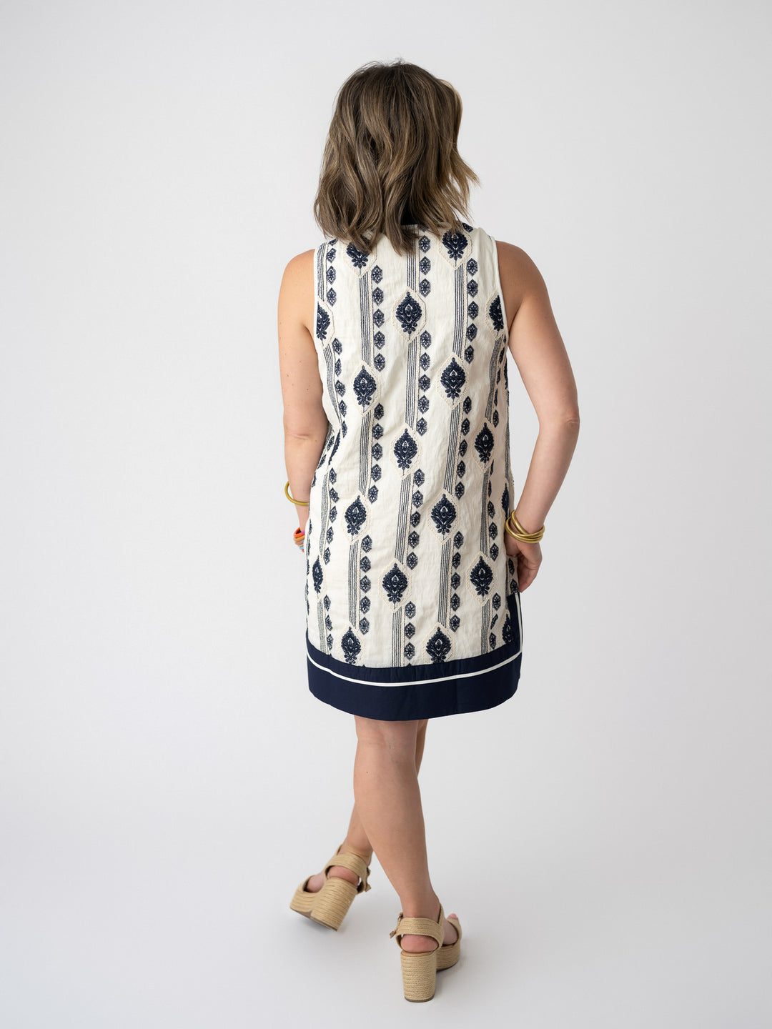 Sapphire Lace Sleeveless