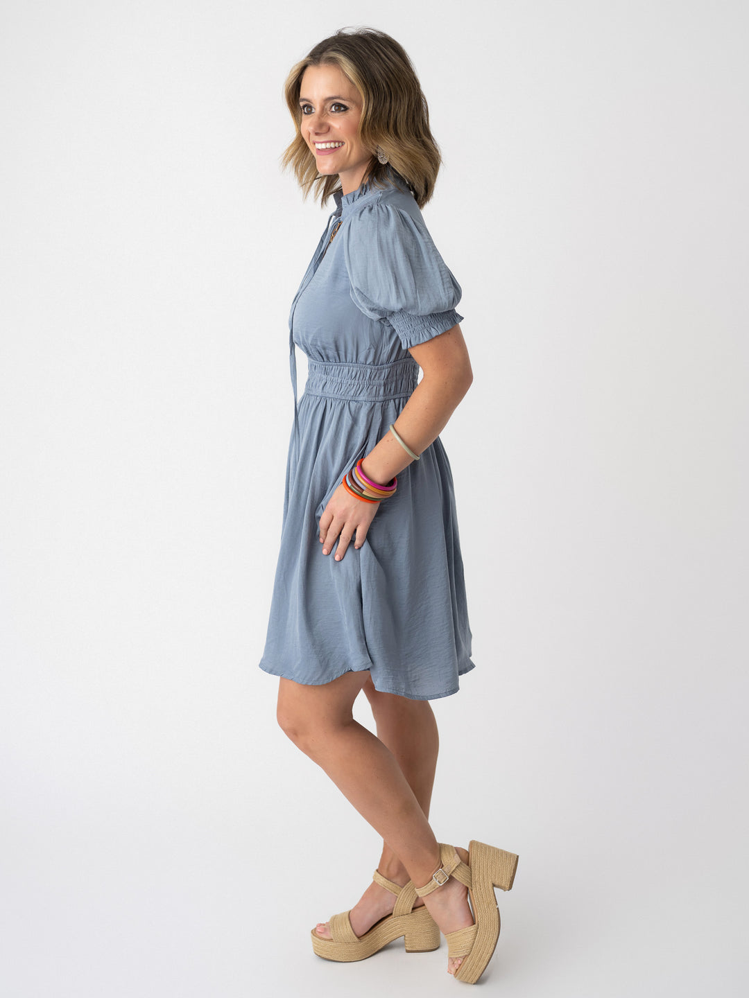 Twilight Tie Neck Dress