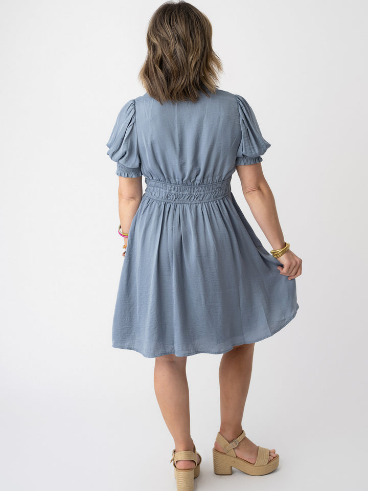 Twilight Tie Neck Dress
