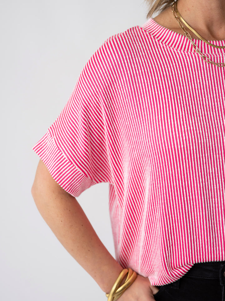 Calm & Quiet Ribbed Dolman