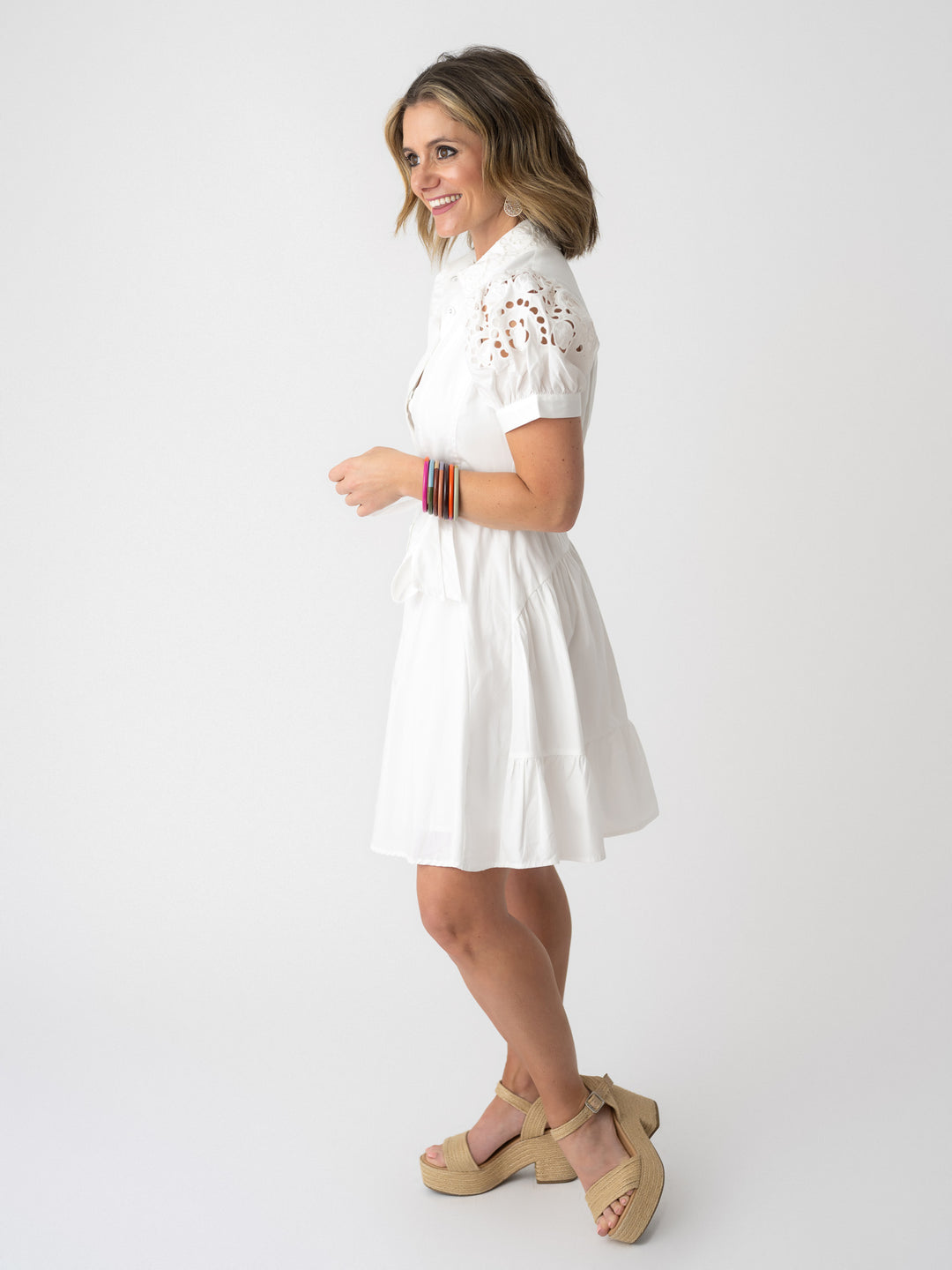 The Fleur Eyelet Dress