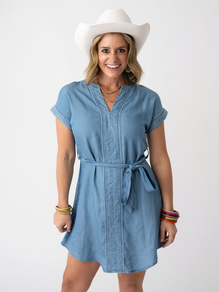 The Everyday Chambray Dress