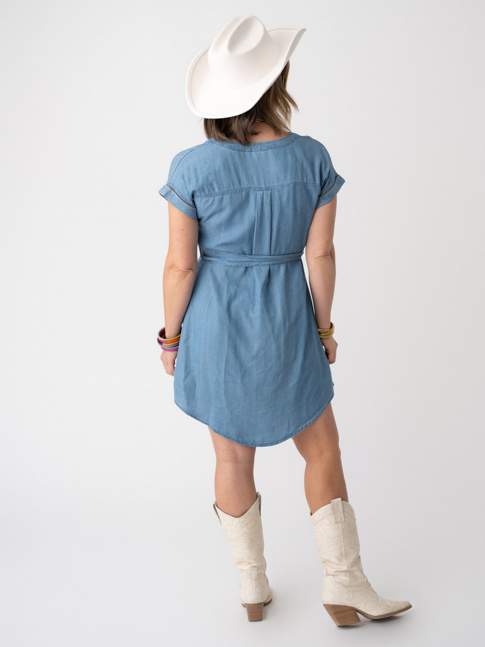 The Everyday Chambray Dress