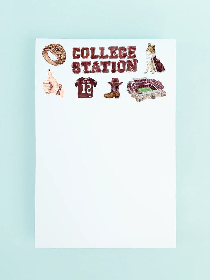 Texas A&M College Station Notepad