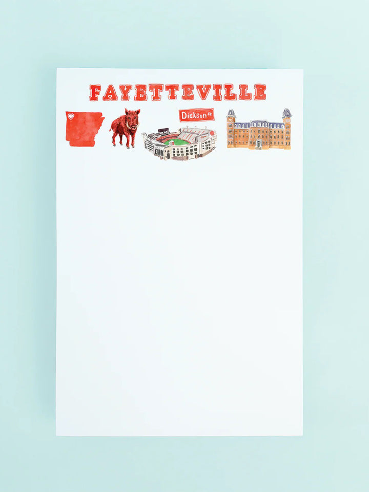 University of Arkansas Fayetteville Notepad