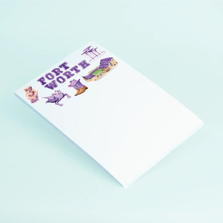 TCU Fort Worth Notepad