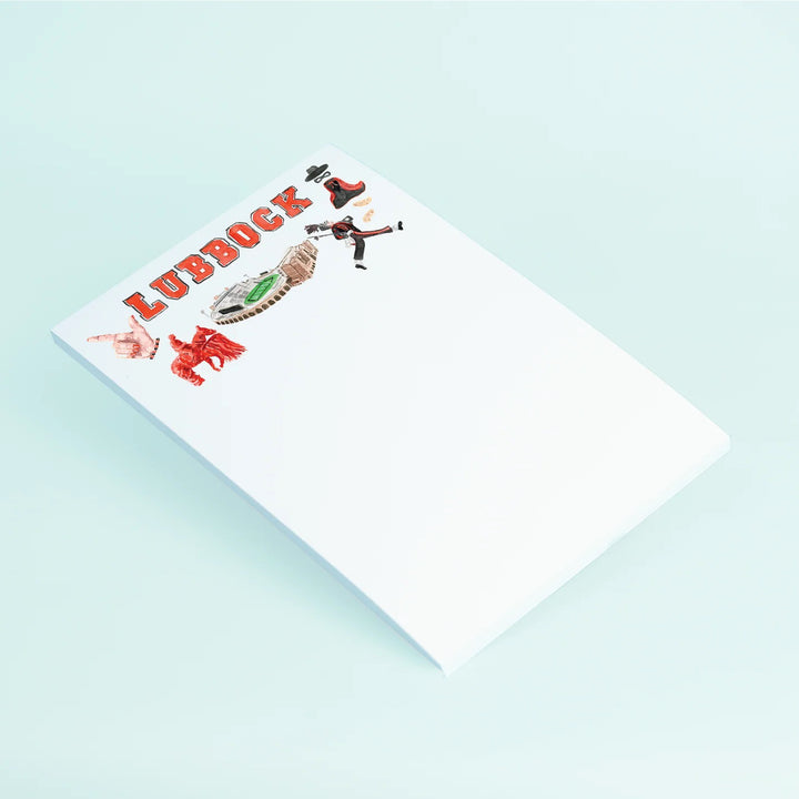 Texas Tech Lubbock Notepad