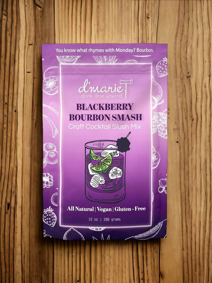 Blackberry Bourbon Smash Slush Pouch