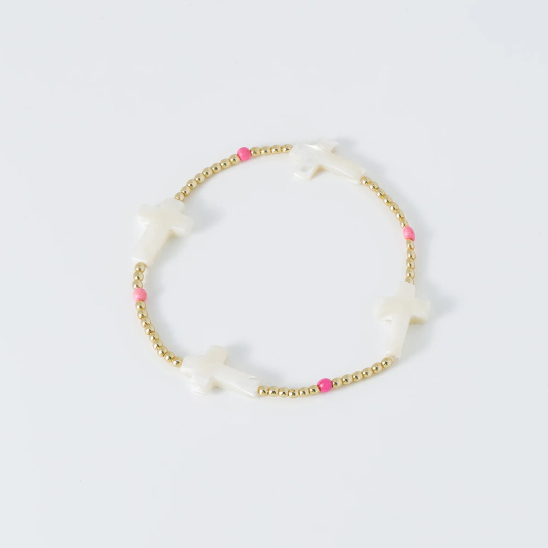 Stackable Stretch Prayer Bracelets