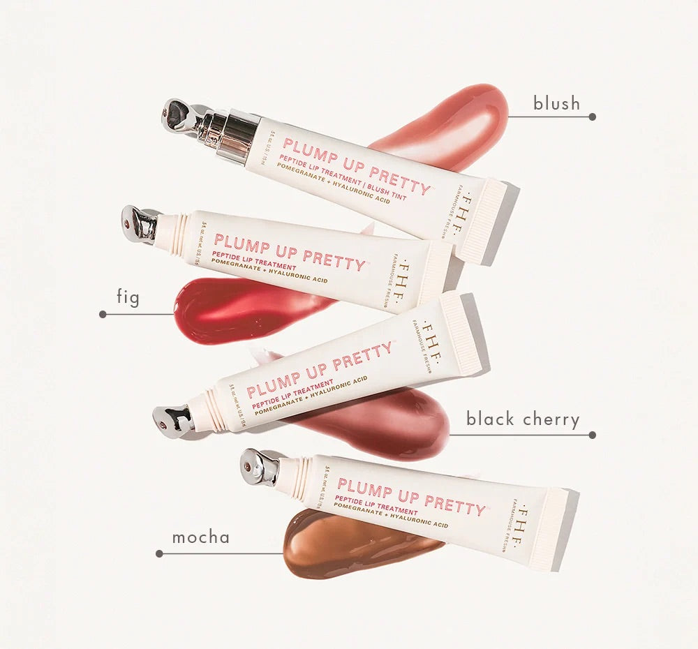 Plump Up Pretty Peptide Lip Treatments