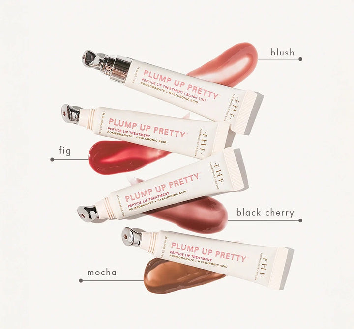 Plump Up Pretty Peptide Lip Treatments