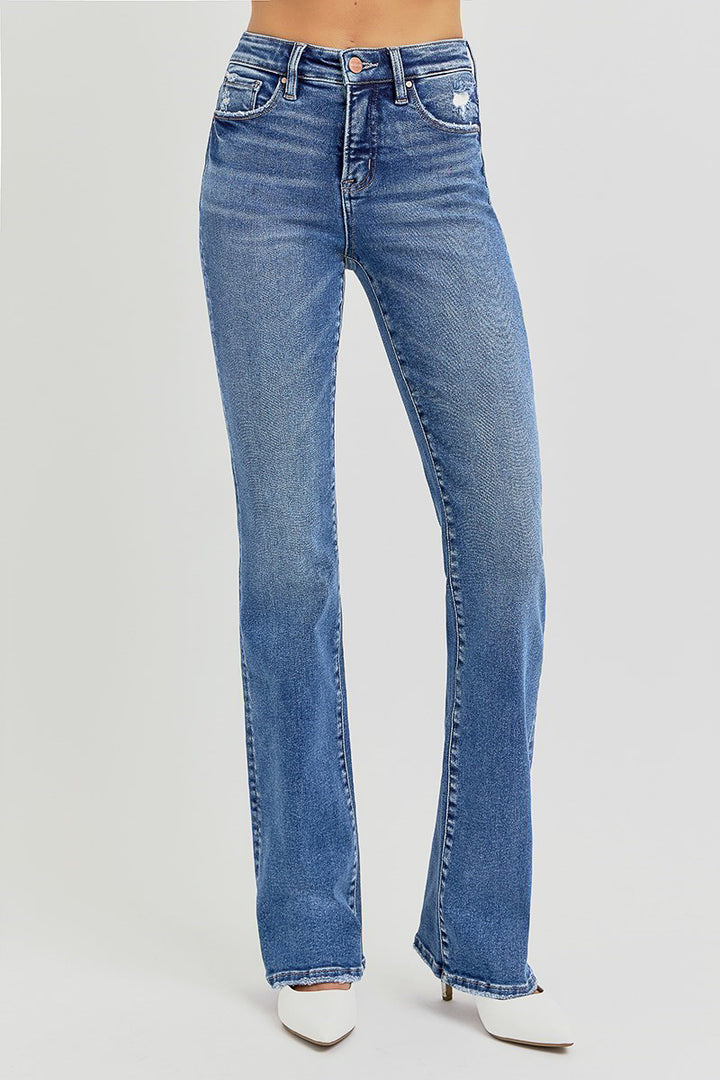 FINAL SALE - Risen TC High Rise Straight Jeans