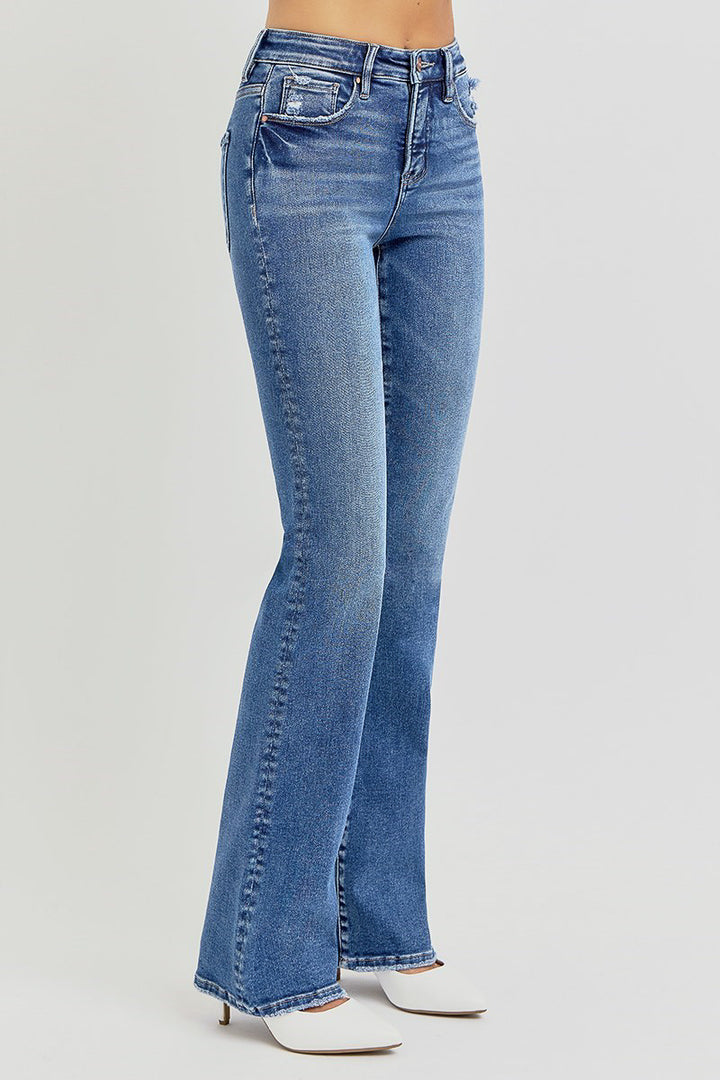 FINAL SALE - Risen TC High Rise Straight Jeans