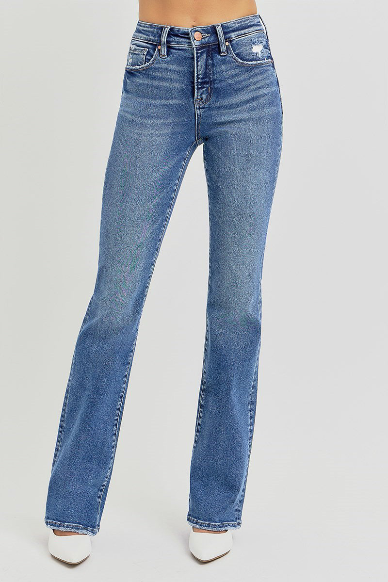 FINAL SALE - Risen TC High Rise Straight Jeans