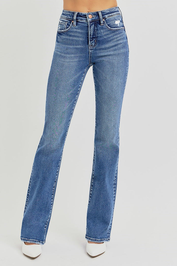 FINAL SALE - Risen TC High Rise Straight Jeans