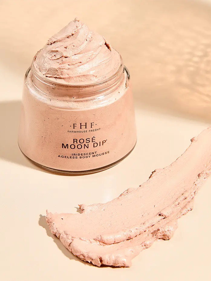 Rose Moon Dip Iridescent Body Mousse