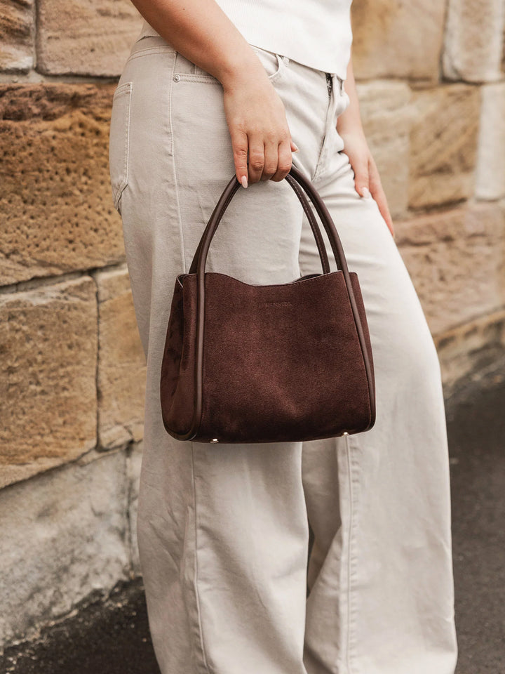 Louenhide Steffie Mini Suede Tote Bag