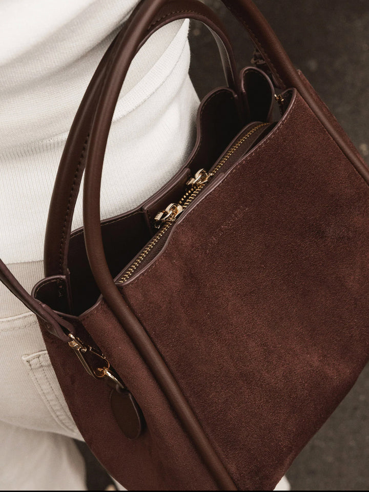 Louenhide Steffie Mini Suede Tote Bag