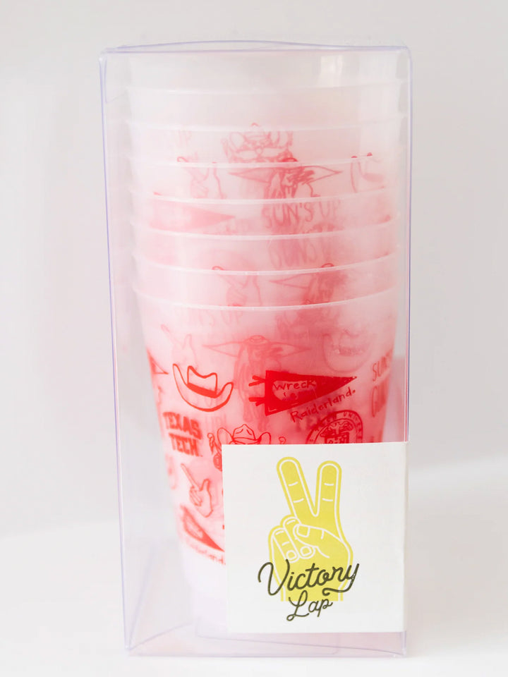 Texas Tech Shatterproof Cups 