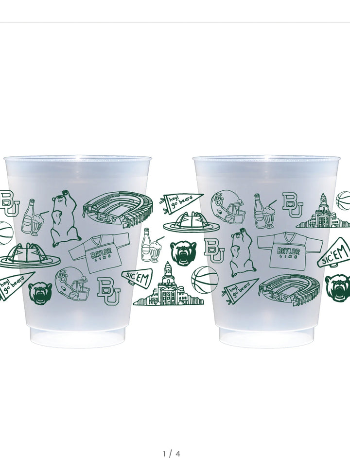 Baylor Shatterproof Cups