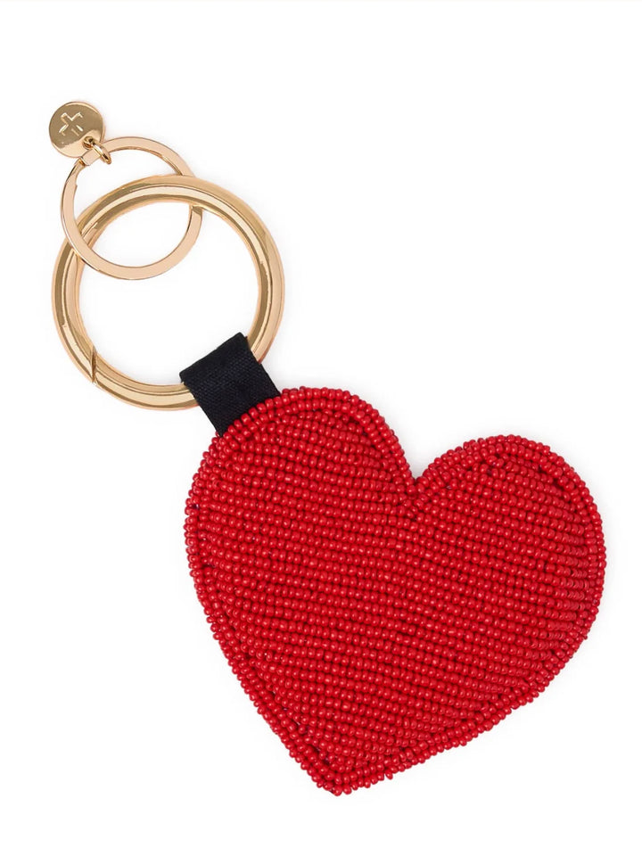Riley Heart Bag Charm