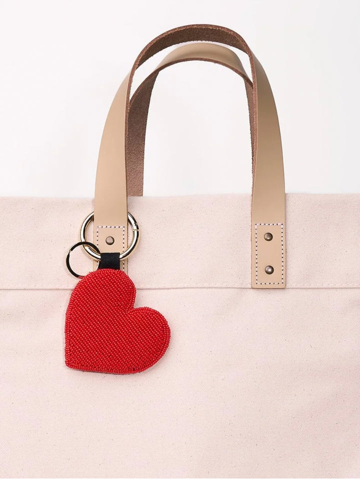 Riley Heart Bag Charm