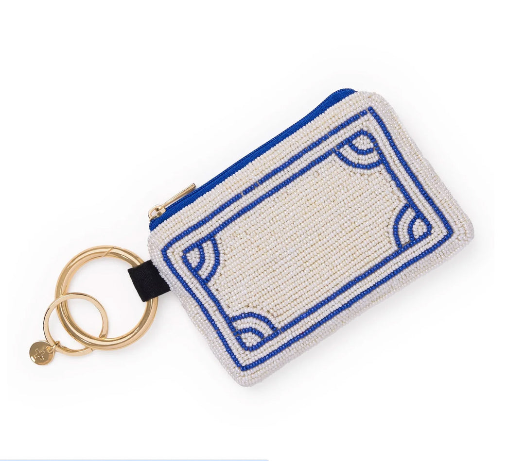 Mary Mahjong Beaded Coin Purse