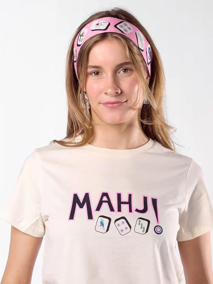 Camile Mahjong Twilly Skinny Scarf