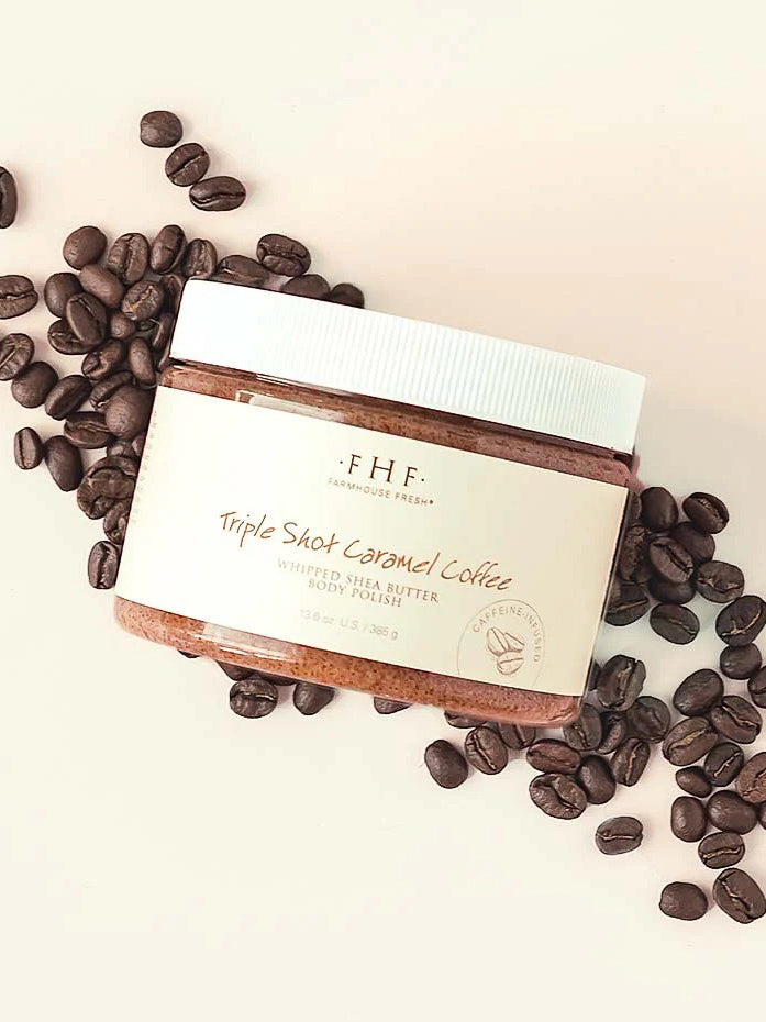 Triple Shot Caramel Coffee Whipped Shea Butter Body Polish
