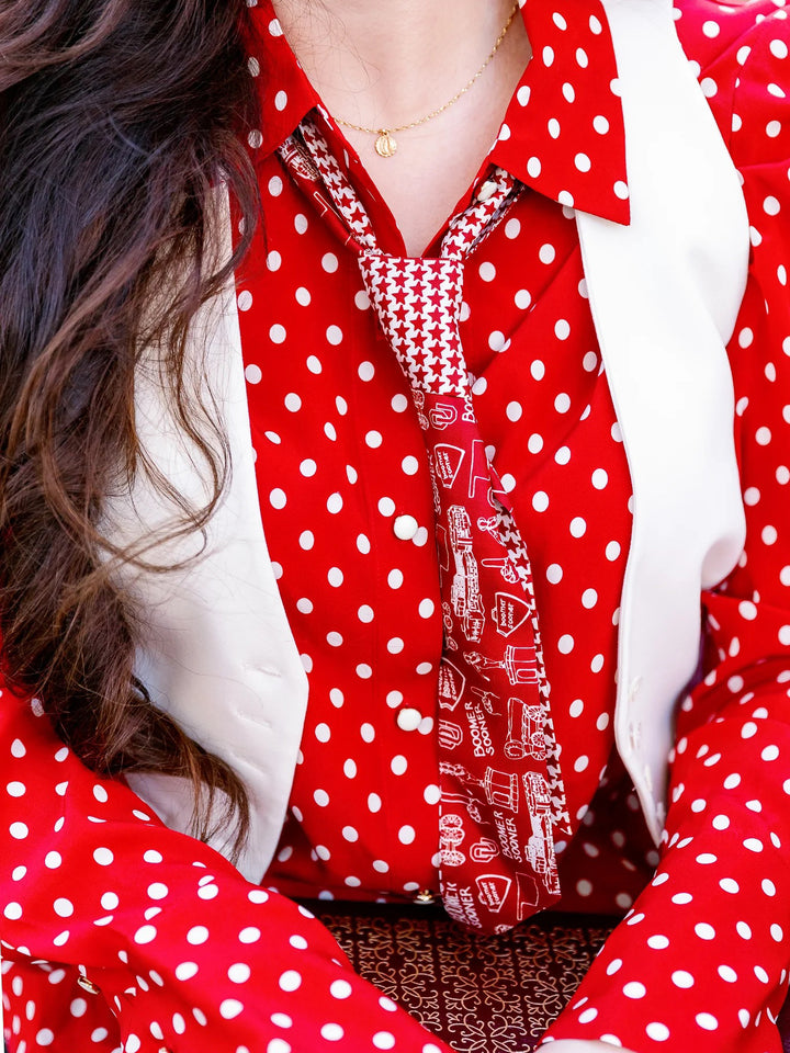 Oklahoma University Gameday Sideline Scarf 
