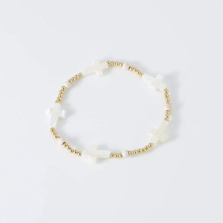 Stackable Stretch Prayer Bracelets