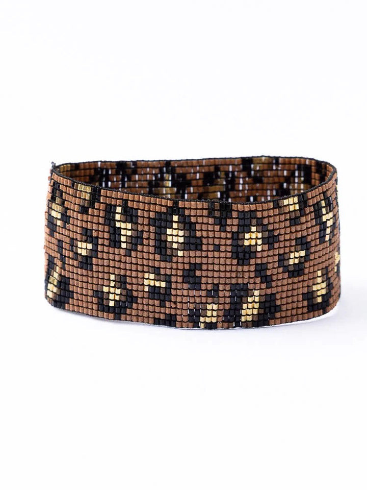 Brooklyn Cheetah Luxe Stretch Bracelet