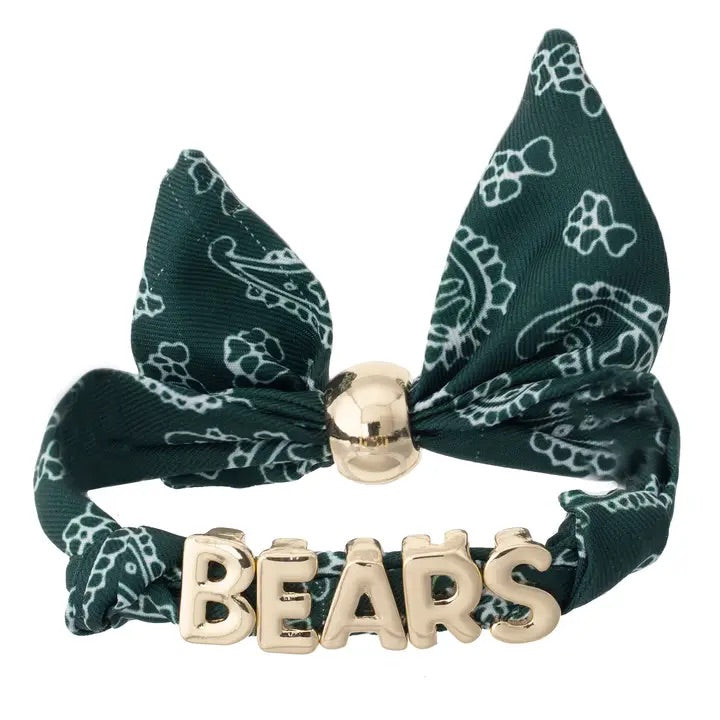 Baylor Bears Bandana Slider Bracelet