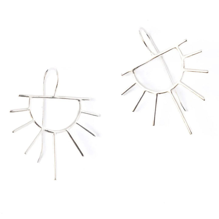 Gretchen Half Sun Threader Earring