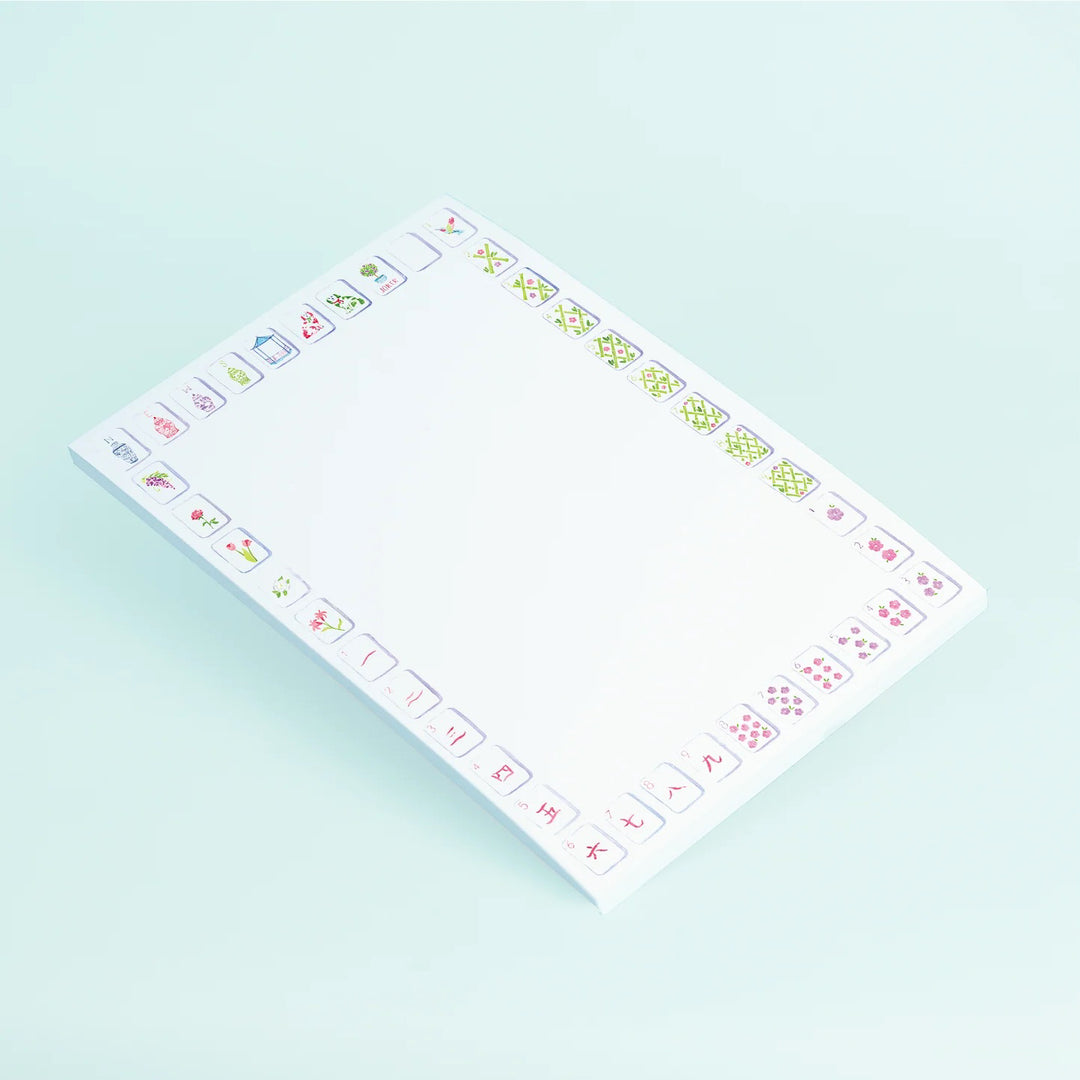 Mahjong Tile Border Notepad