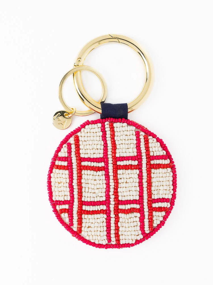 Kelsey Seed Beaded Key Ring