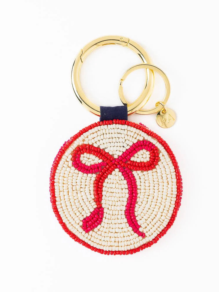Kelsey Seed Beaded Key Ring