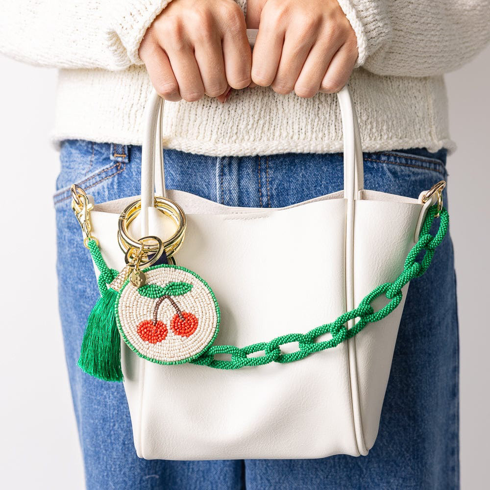 Kelsey Seed Beaded Key Ring