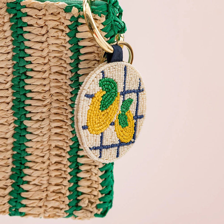 Kelsey Seed Beaded Key Ring