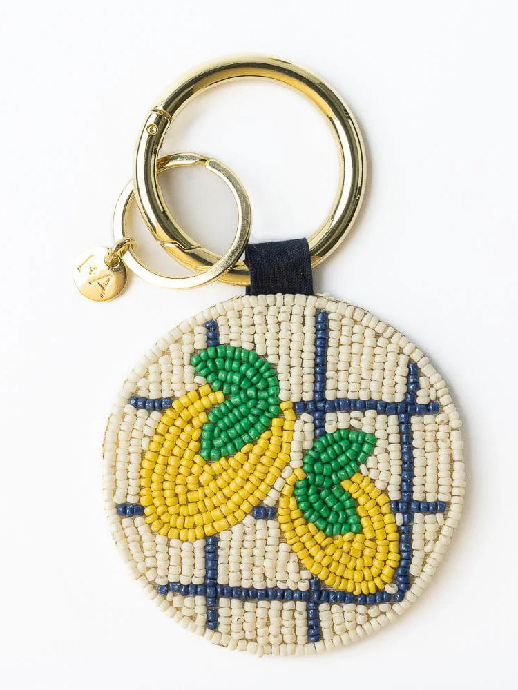 Kelsey Seed Beaded Key Ring