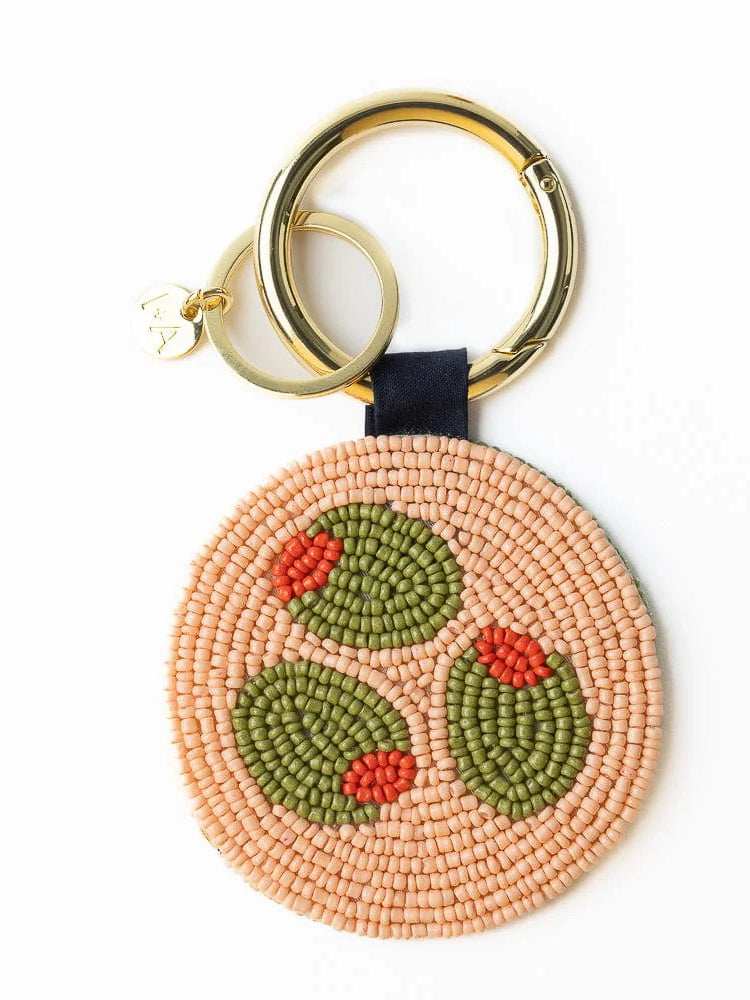 Kelsey Seed Beaded Key Ring
