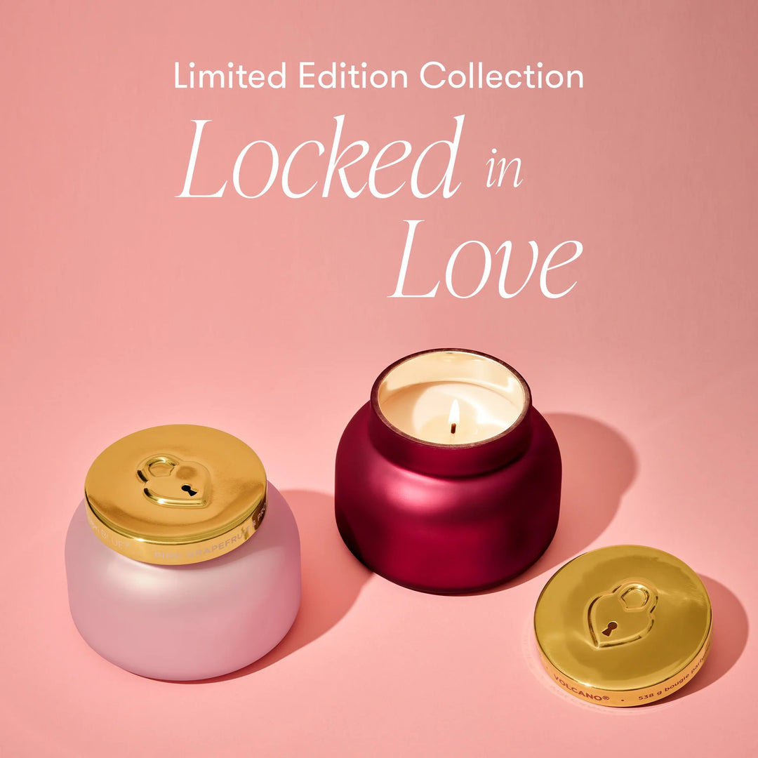 Capri Blue Love Lock Volcano Signature Candle