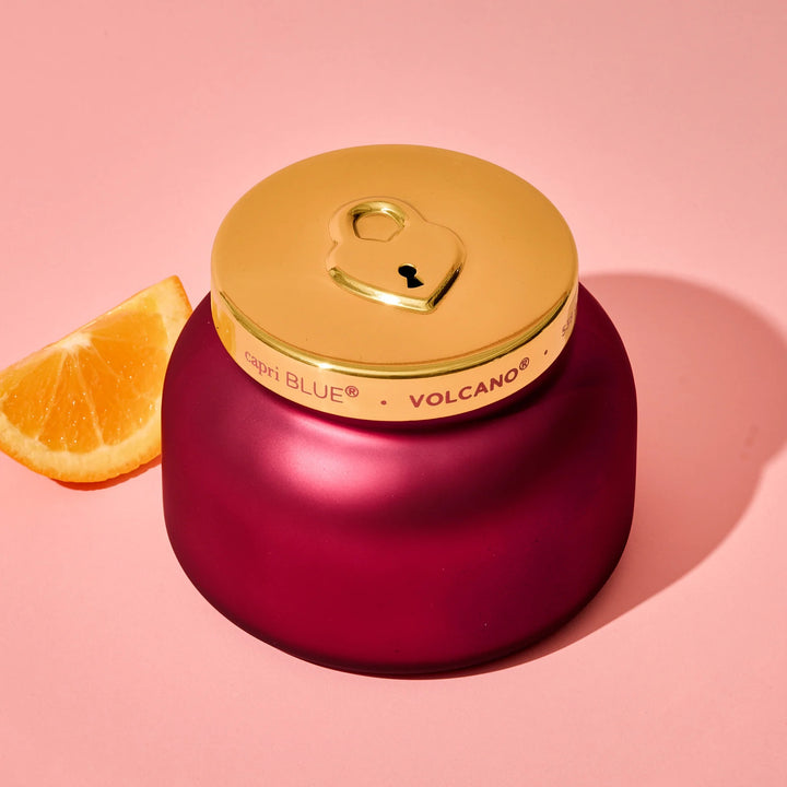 Capri Blue Love Lock Volcano Signature Candle