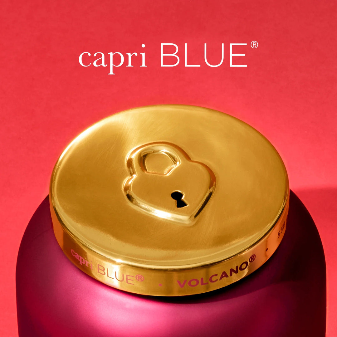 Capri Blue Love Lock Volcano Signature Candle