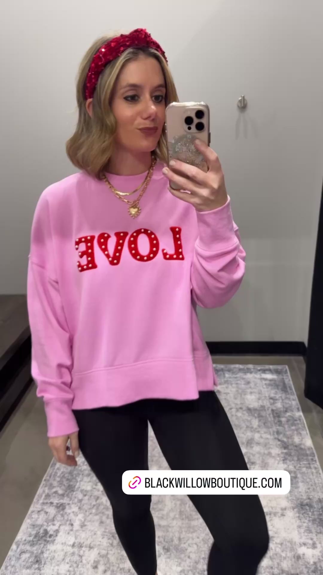 Relaxed "Love" Sweatshirt