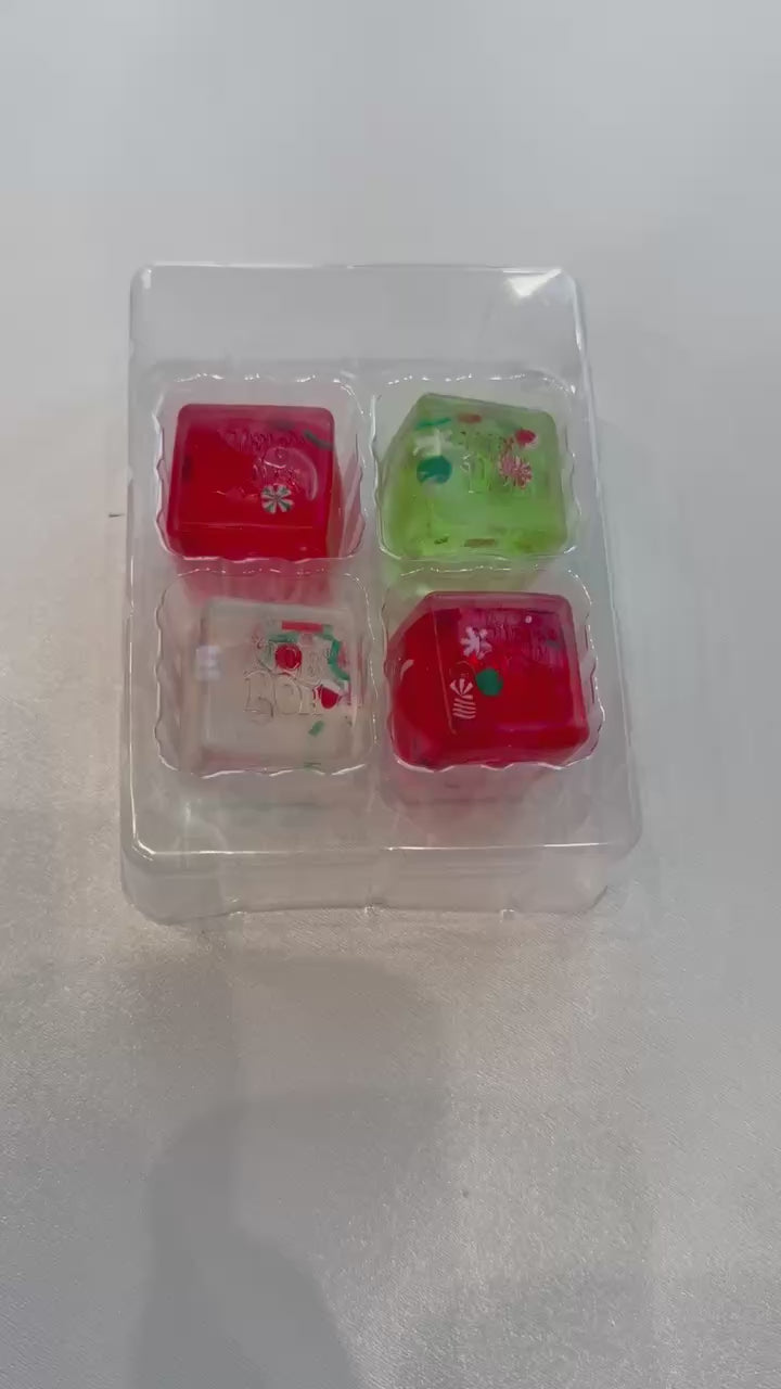 Christmas Ice Cube Squishy Set