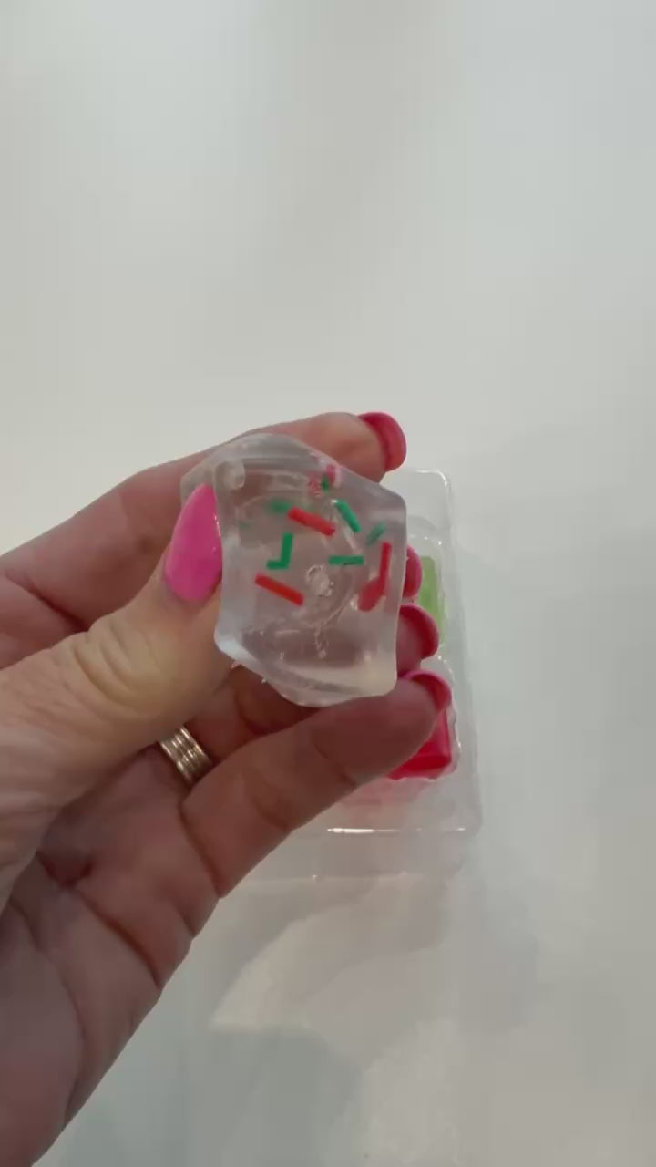 Christmas Ice Cube Squishy Set